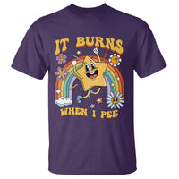 Funny Saying T Shirt It Burns When I Pee Sarcastic Ironic Meme Nostalgia - Wonder Print Shop
