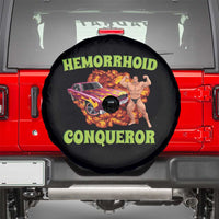 Hemorrhoid Conqueror Spare Tire Cover Funny Oddly Specific Dank Meme Absurd Muscle Car