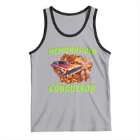 Hemorrhoid Conqueror Tank Top Funny Oddly Specific Dank Meme Absurd Muscle Car