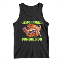 Hemorrhoid Conqueror Tank Top Funny Oddly Specific Dank Meme Absurd Muscle Car