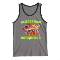Hemorrhoid Conqueror Tank Top Funny Oddly Specific Dank Meme Absurd Muscle Car