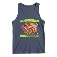 Hemorrhoid Conqueror Tank Top Funny Oddly Specific Dank Meme Absurd Muscle Car