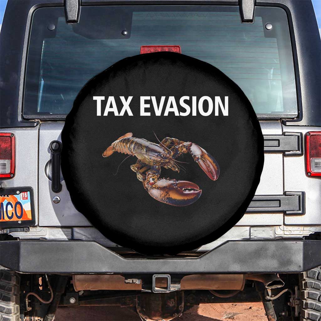 Funny Tax Evasion Lobster Spare Tire Cover Sarcasm Oddly Specific Meme