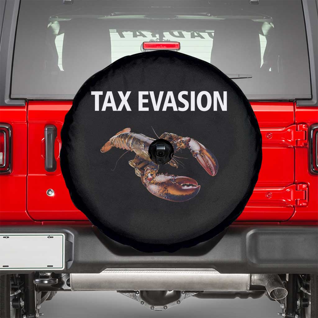 Funny Tax Evasion Lobster Spare Tire Cover Sarcasm Oddly Specific Meme