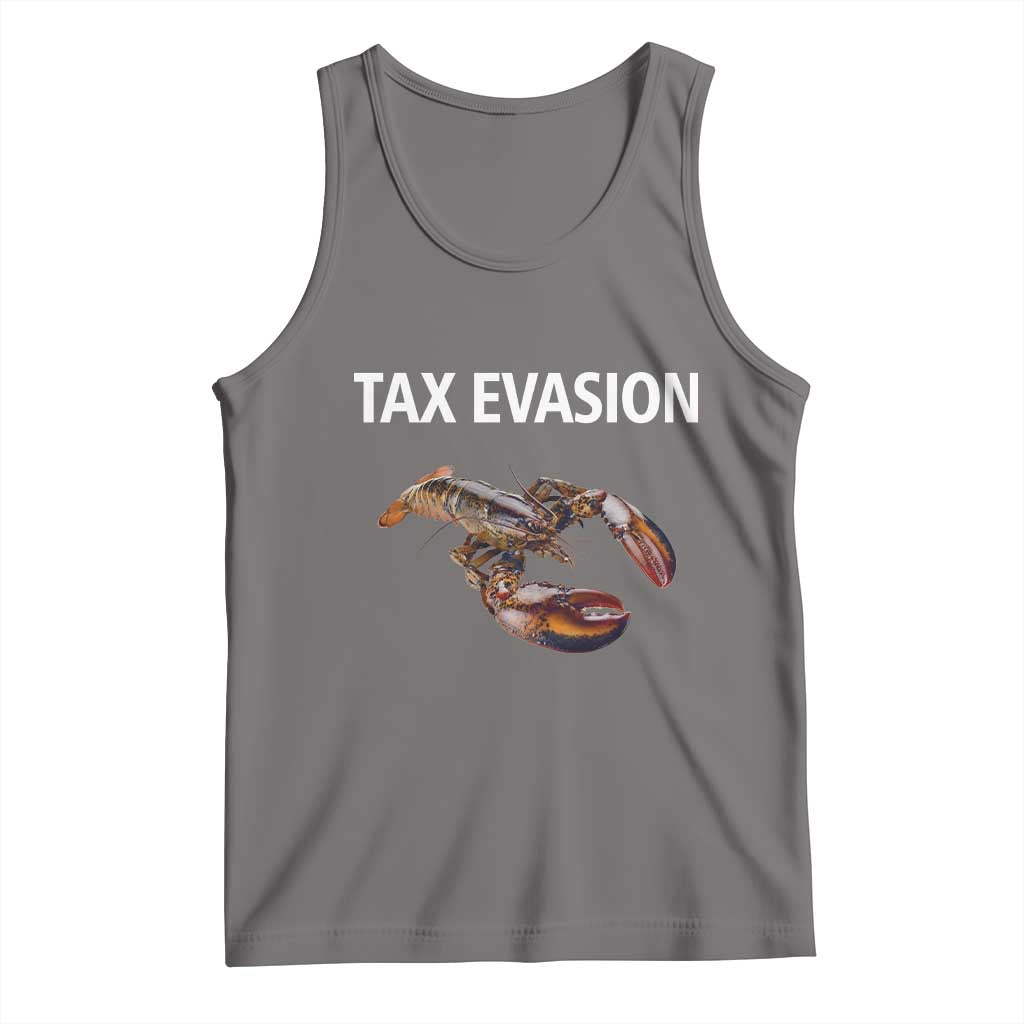 Funny Tax Evasion Lobster Tank Top Sarcasm Oddly Specific Meme