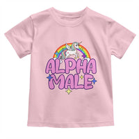 Funny Sarcastic Alpha Male Toddler T Shirt Unicorn Sarcastic Ironic Weird Y2K Humor