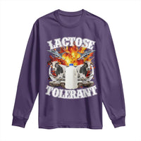 Funny Lactose Tolerant Long Sleeve Shirt Retro Pro-Dairy Ironic Cringe Meme