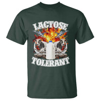 Funny Lactose Tolerant T Shirt Retro Pro-Dairy Ironic Cringe Meme