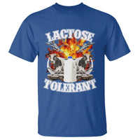 Funny Lactose Tolerant T Shirt Retro Pro-Dairy Ironic Cringe Meme