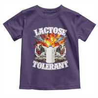 Funny Lactose Tolerant Toddler T Shirt Retro Pro-Dairy Ironic Cringe Meme