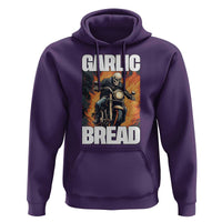 Skeleton Meme Hoodie Garlic Bread Flaming Biker On Fire Funny Edgy Hard Cringe