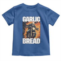 Skeleton Meme Toddler T Shirt Garlic Bread Flaming Biker On Fire Funny Edgy Hard Cringe