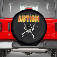 Autism Skeleton Spare Tire Cover Funny Oddly Specific Dank Meme - Wonder Print Shop