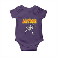Autism Skeleton Baby Onesie Funny Oddly Specific Dank Meme - Wonder Print Shop