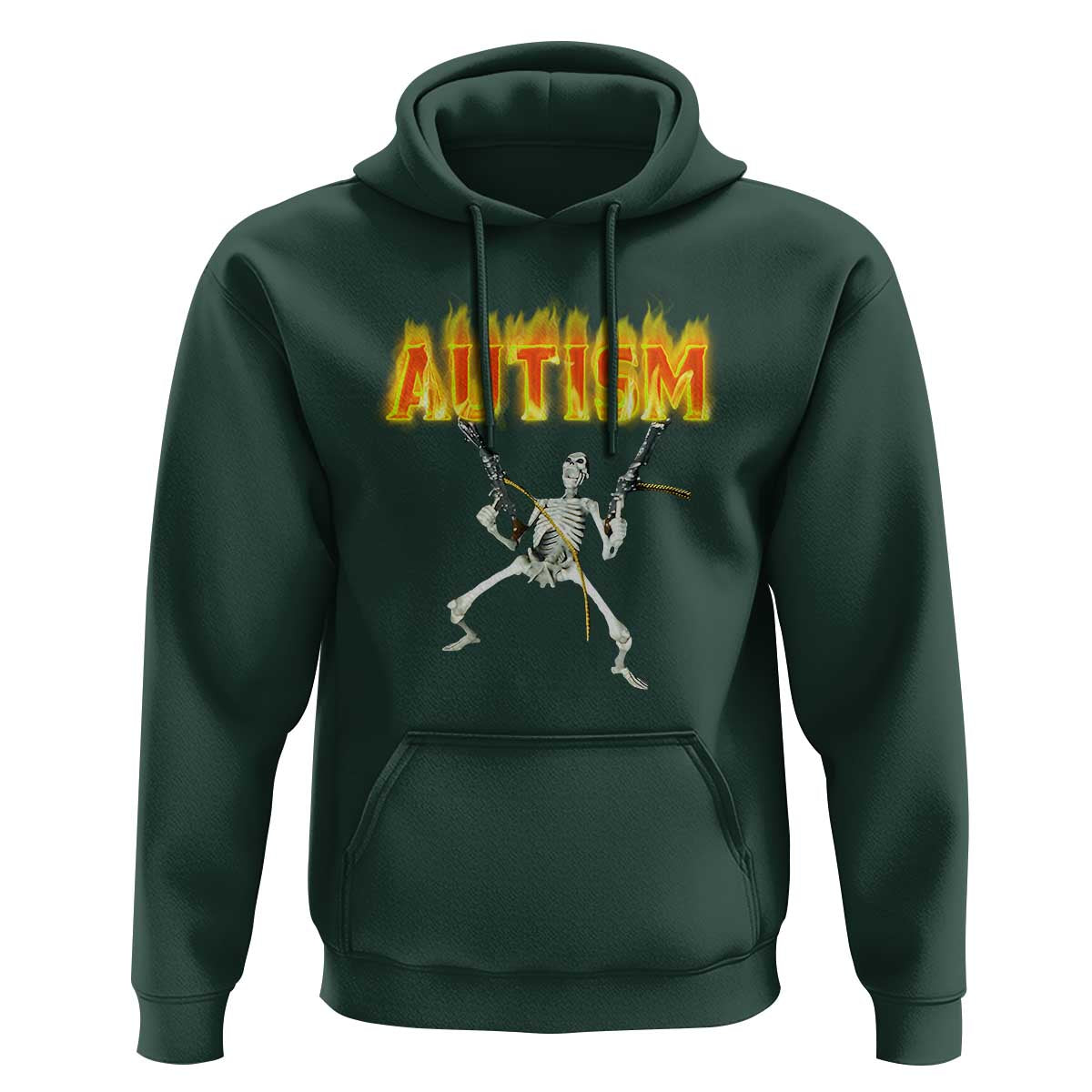 Autism Skeleton Hoodie Funny Oddly Specific Dank Meme - Wonder Print Shop