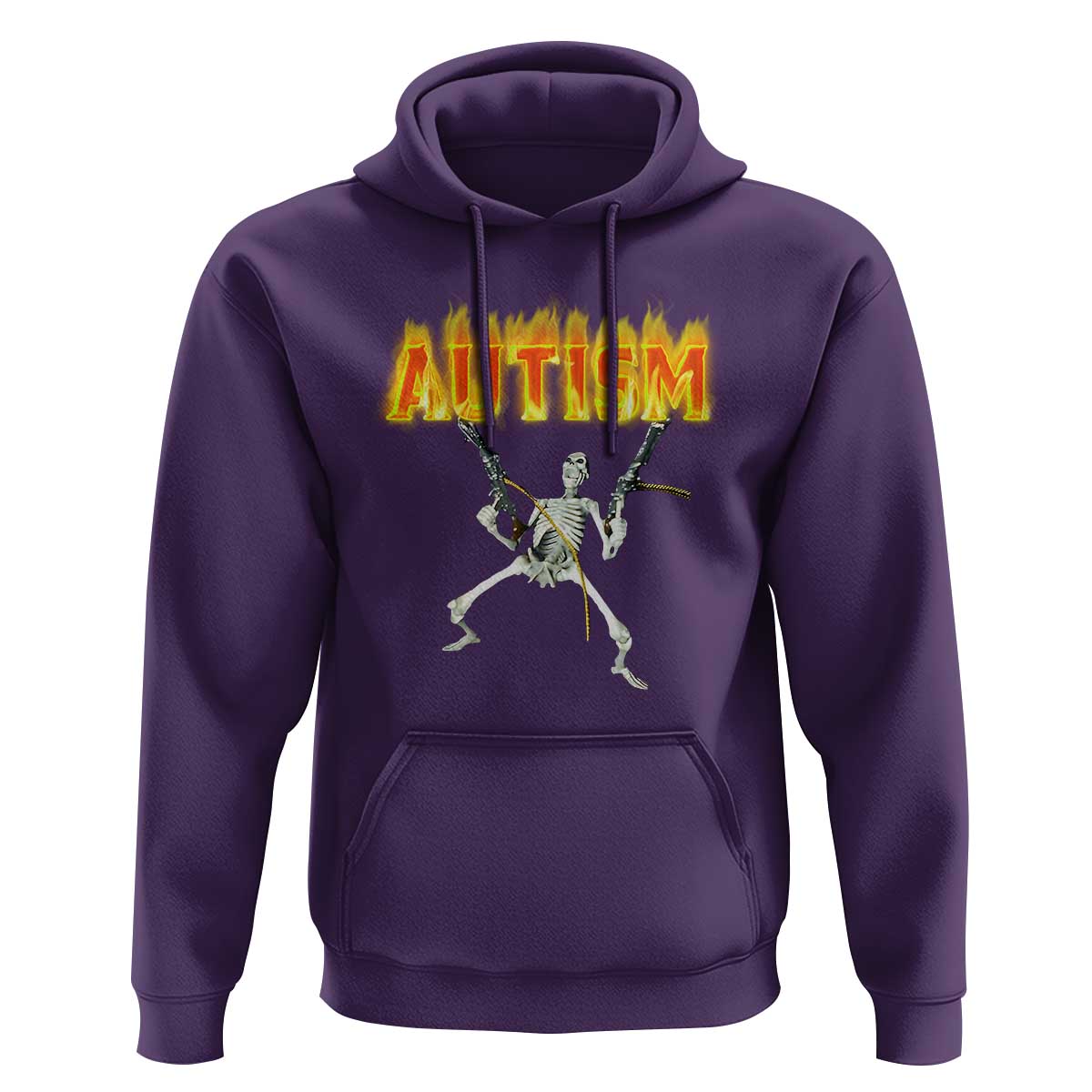 Autism Skeleton Hoodie Funny Oddly Specific Dank Meme - Wonder Print Shop