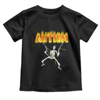 Autism Skeleton Toddler T Shirt Funny Oddly Specific Dank Meme - Wonder Print Shop