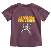 Autism Skeleton Toddler T Shirt Funny Oddly Specific Dank Meme - Wonder Print Shop