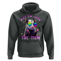 Funny Autism Opossum Hoodie Rizz Em With The Tism Meme Autistic