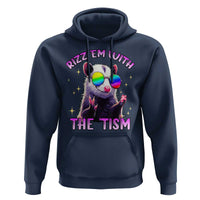 Funny Autism Opossum Hoodie Rizz Em With The Tism Meme Autistic