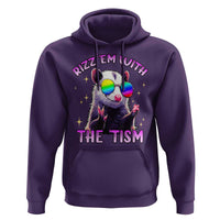 Funny Autism Opossum Hoodie Rizz Em With The Tism Meme Autistic