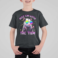 Funny Autism Opossum T Shirt For Kid Rizz Em With The Tism Meme Autistic