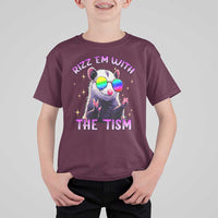 Funny Autism Opossum T Shirt For Kid Rizz Em With The Tism Meme Autistic