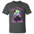 Funny Autism Opossum T Shirt Rizz Em With The Tism Meme Autistic