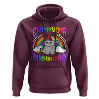 Chlamydia Survivor Cat Meme Hoodie Funny Y2K Inappropriate Humor
