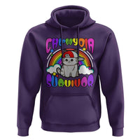 Chlamydia Survivor Cat Meme Hoodie Funny Y2K Inappropriate Humor
