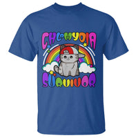 Chlamydia Survivor Cat Meme T Shirt Funny Y2K Inappropriate Humor - Wonder Print Shop