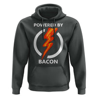 Funny Bacon Lover Hoodie Powered By Bacon Cured Pork Master