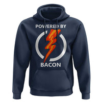 Funny Bacon Lover Hoodie Powered By Bacon Cured Pork Master