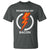 Funny Bacon Lover T Shirt Powered By Bacon Cured Pork Master
