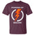Funny Bacon Lover T Shirt Powered By Bacon Cured Pork Master