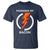 Funny Bacon Lover T Shirt Powered By Bacon Cured Pork Master