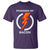 Funny Bacon Lover T Shirt Powered By Bacon Cured Pork Master