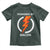 Funny Bacon Lover Toddler T Shirt Powered By Bacon Cured Pork Master