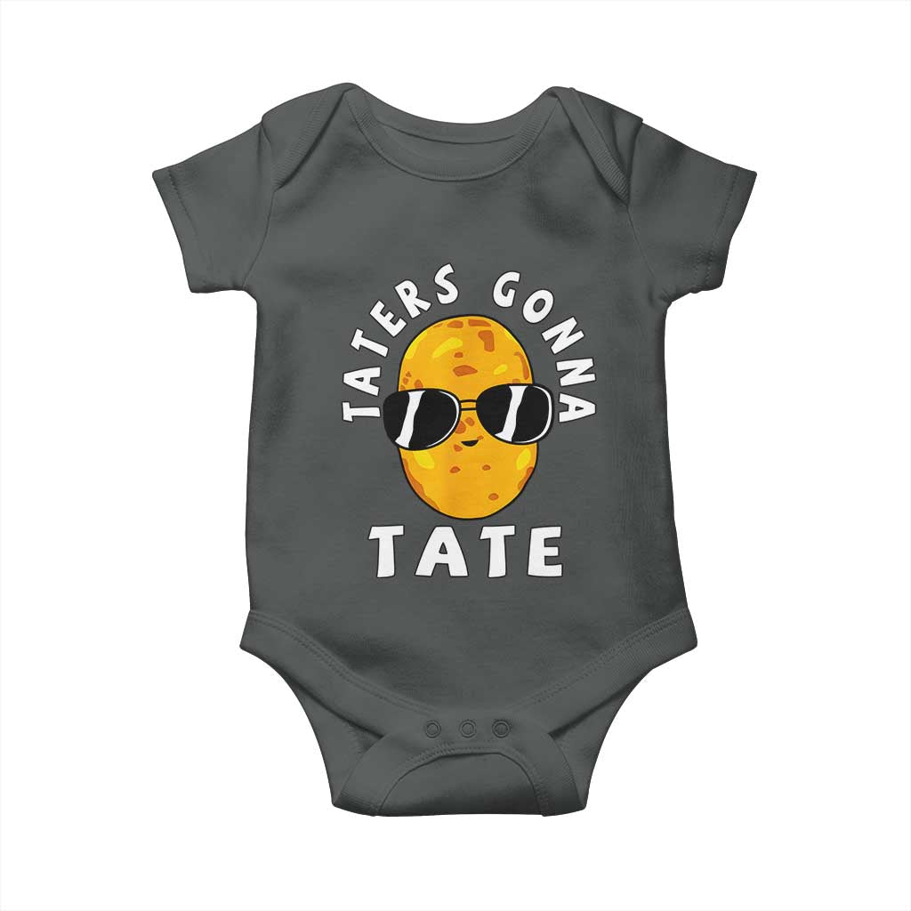 Funny Tater Tot Baby Onesie Taters Gonna Tate Tots Meme Potato Made Foodie Lover