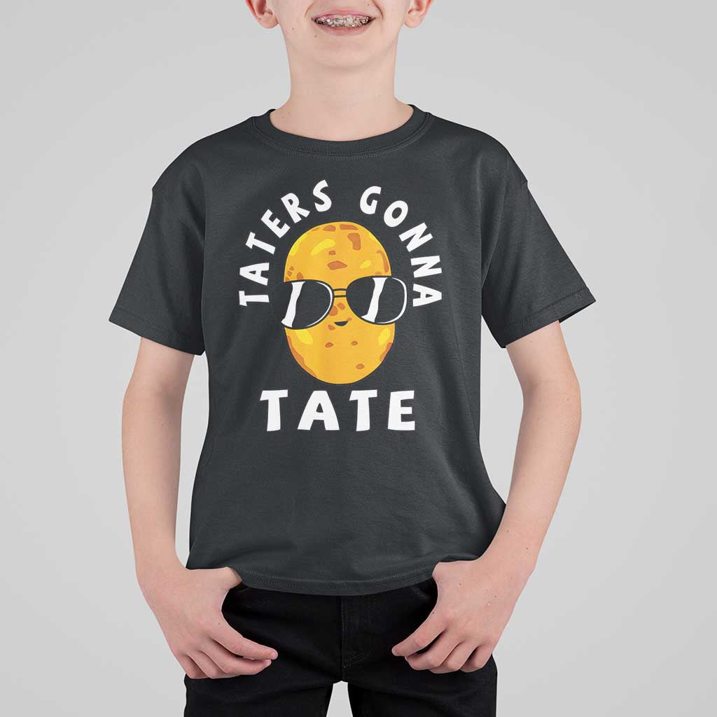 Funny Tater Tot T Shirt For Kid Taters Gonna Tate Tots Meme Potato Made Foodie Lover - Wonder Print Shop