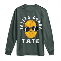 Funny Tater Tot Long Sleeve Shirt Taters Gonna Tate Tots Meme Potato Made Foodie Lover