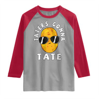 Funny Tater Tot Raglan Shirt Taters Gonna Tate Tots Meme Potato Made Foodie Lover