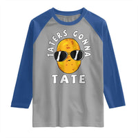 Funny Tater Tot Raglan Shirt Taters Gonna Tate Tots Meme Potato Made Foodie Lover