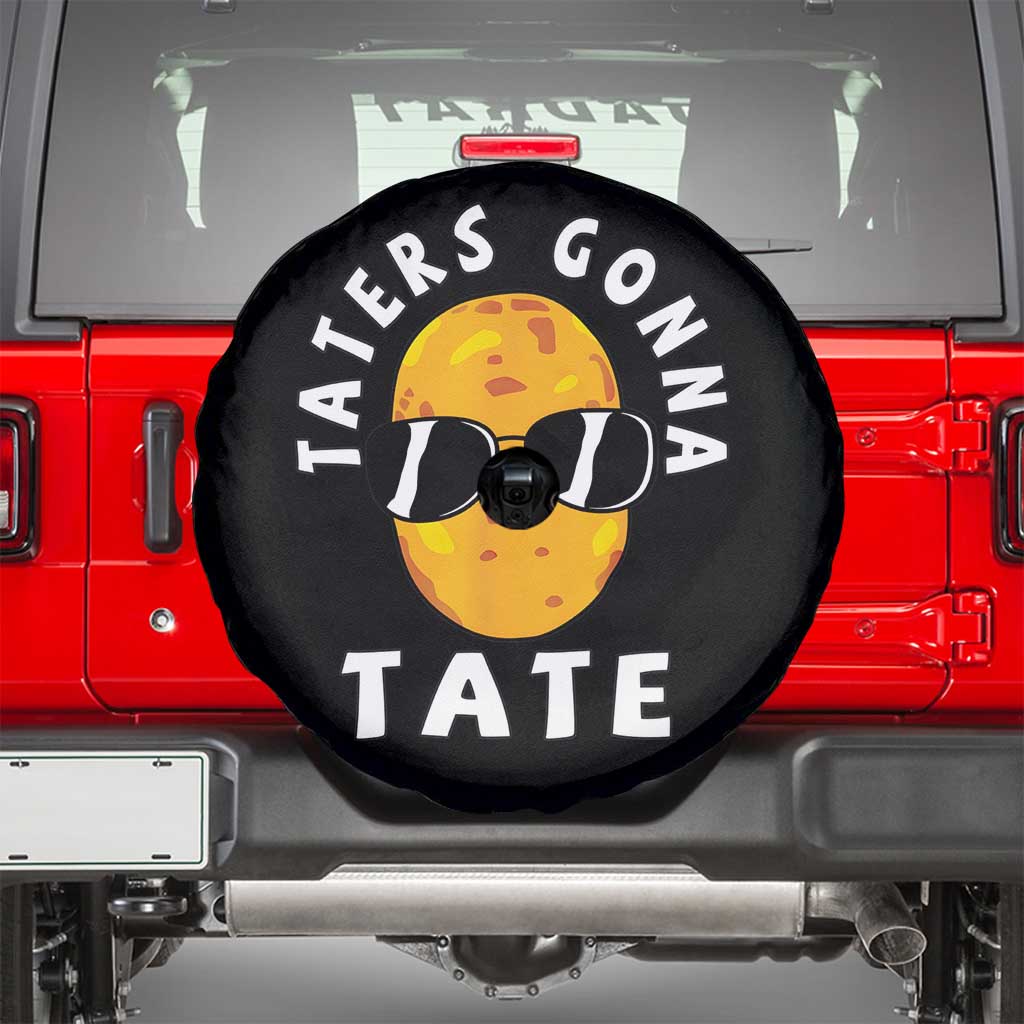 Funny Tater Tot Spare Tire Cover Taters Gonna Tate Tots Meme Potato Made Foodie Lover
