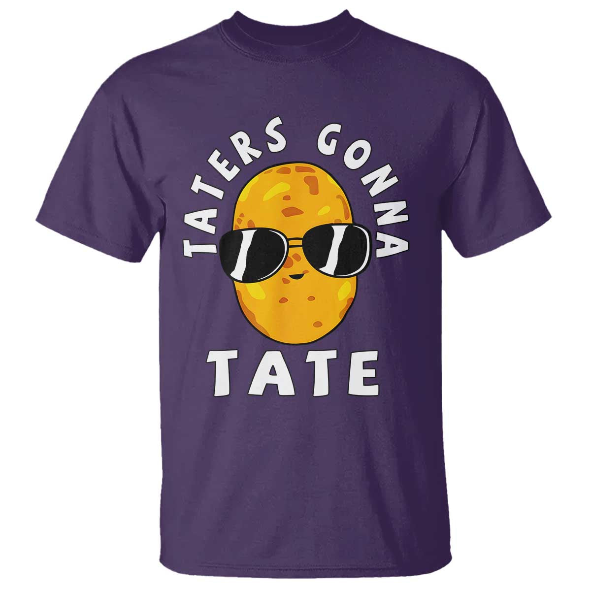 Funny Tater Tot T Shirt Taters Gonna Tate Tots Meme Potato Made Foodie Lover - Wonder Print Shop