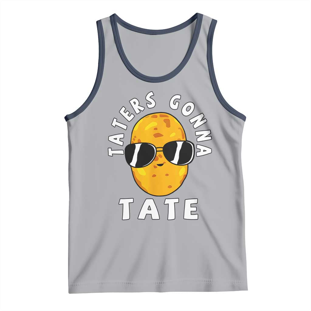 Funny Tater Tot Tank Top Taters Gonna Tate Tots Meme Potato Made Foodie Lover