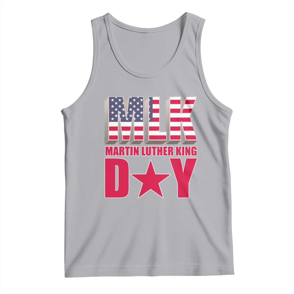 MLK Day Tank Top Martin Luther King Jr American Civil Rights Leader