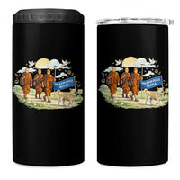 Walk for Peace Monks with Aloka the Dog 4 in 1 Can Cooler Tumbler Spiritual Pilgrimage Buddhist Inspired - Wonder Print Shop