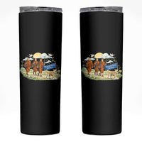 Walk for Peace Monks with Aloka the Dog Skinny Tumbler Spiritual Pilgrimage Buddhist Inspired - Wonder Print Shop