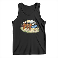 Walk for Peace Monks with Aloka the Dog Tank Top Spiritual Pilgrimage Buddhist Inspired - undefined